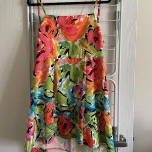 Large Show Me Your Mumu Floral Tie-Back Dress